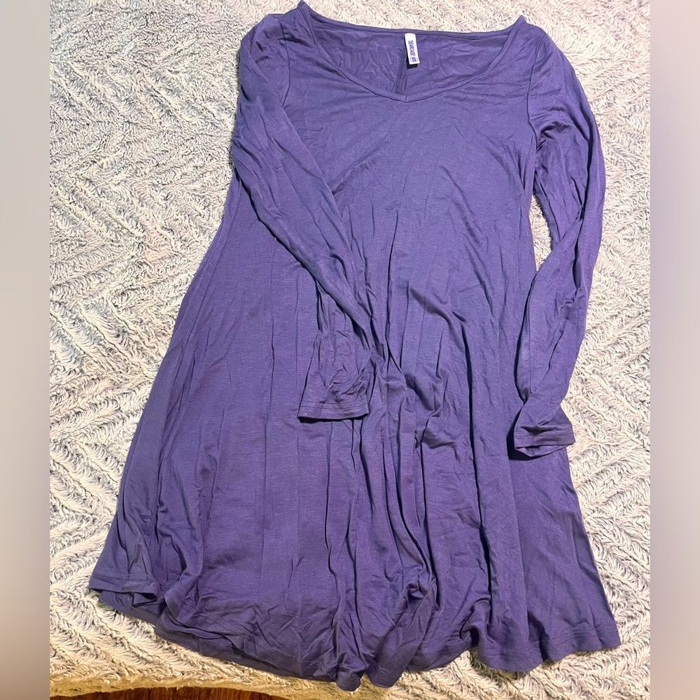 Woman’s Blue Long Dress/Tunic Size S